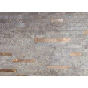 10-Sheet Peel and Stick Backsplash Wall Tile, PVC,  Beige, 9.4